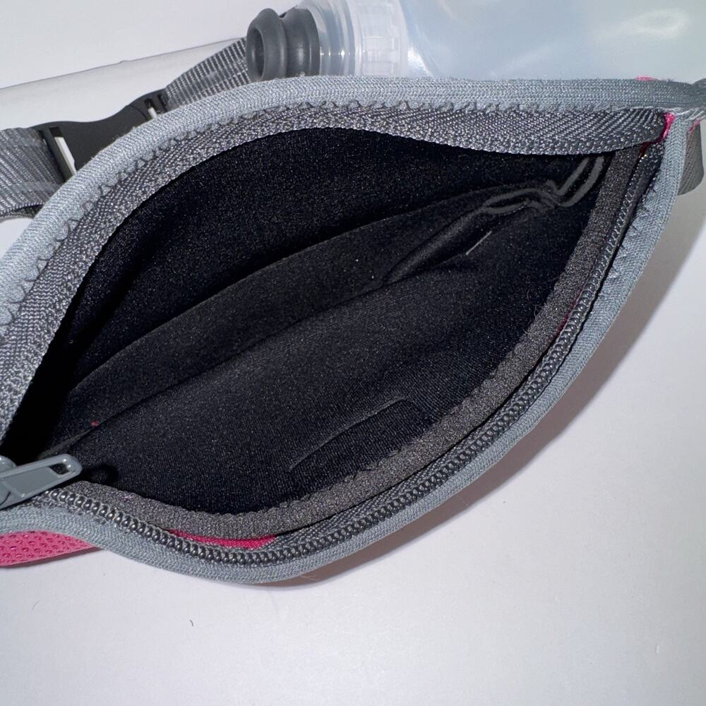 Amphipod RunLite Xtech Hydration Belt 2 Bottle Adjustable Strap Pink Pocket - Picture 3 of 5